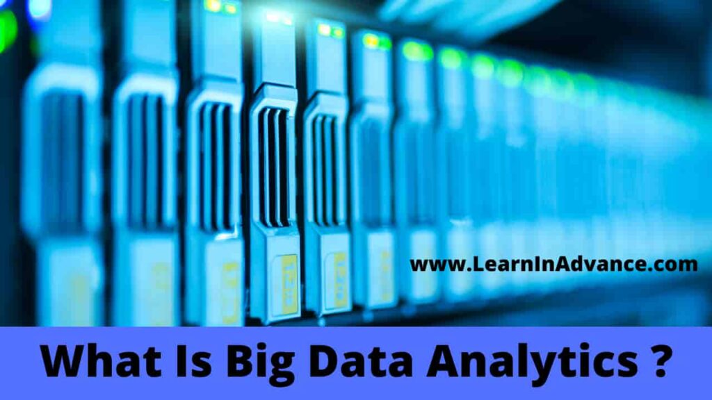 big data analytics