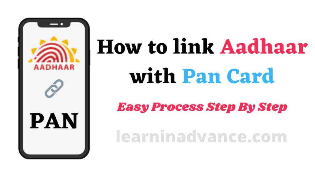 how to link aadhaar with pan card