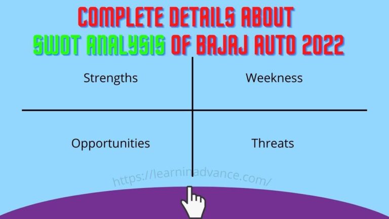 Complete Swot Analysis Of Bajaj Auto Learn In Advance